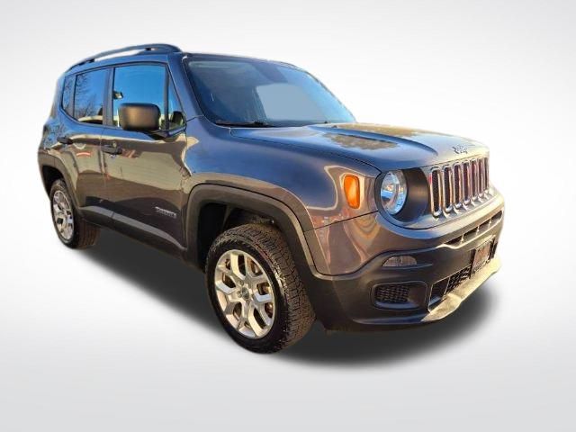 2018 Granite Crystal Metallic Clearcoat Jeep Renegade Sport 4X4 SUV