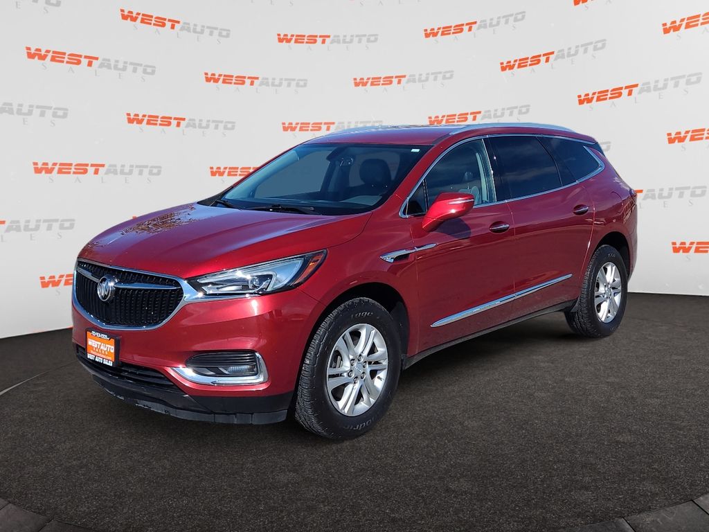 Red Quartz Tintcoat 2018 Buick Enclave Essence AWD SUV / Crossover Four-Wheel Drive 9-Speed Automatic