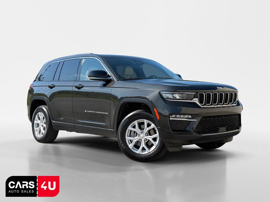 Rocky Mountain Pearlcoat 2023 Jeep Grand Cherokee SUV / Crossover Four-Wheel Drive 8-Speed Automatic