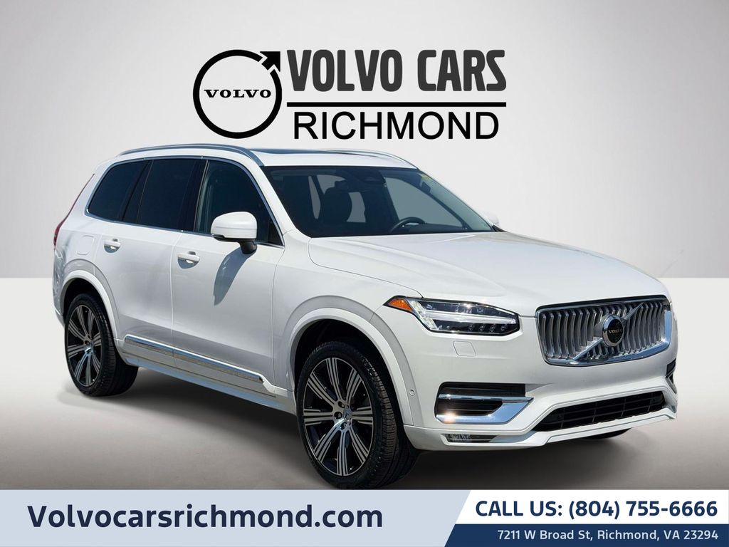 Crystal White Metallic 2025 Volvo XC90 SUV / Crossover All-Wheel Drive Automatic