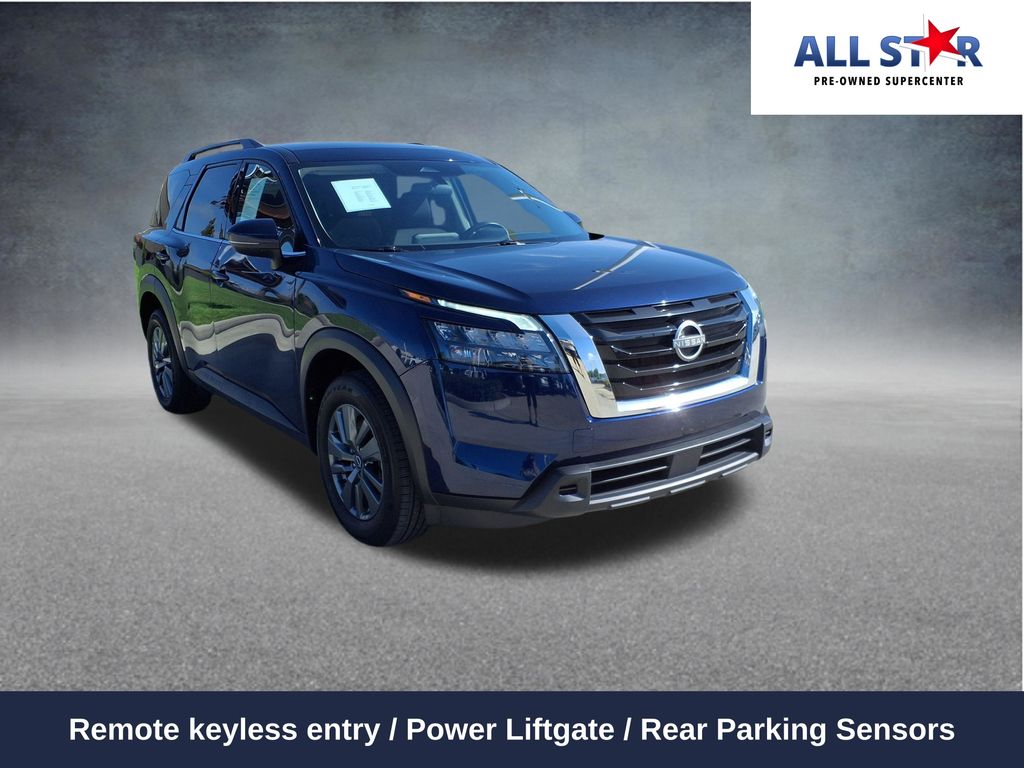 Deep Ocean Blue Pearl 2025 Nissan Pathfinder SUV / Crossover All-Wheel Drive 9-Speed Automatic
