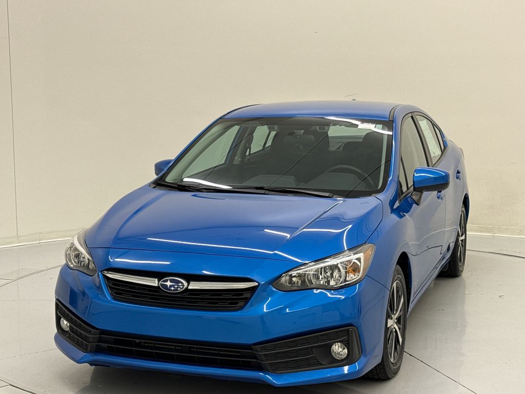 Ocean Blue Pearl 2023 Subaru Impreza Sedan All-Wheel Drive Continuously Variable Transmission