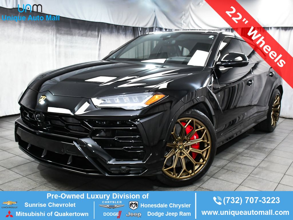Black 2020 Lamborghini Urus AWD SUV / Crossover 8-Speed Automatic