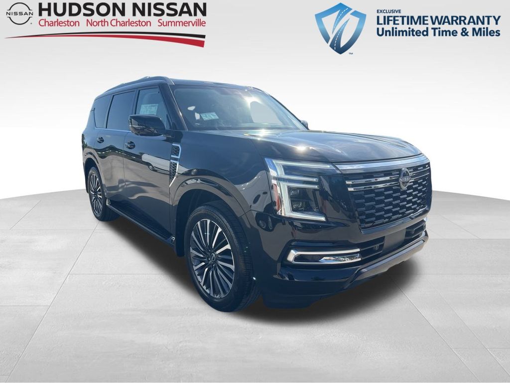 2025 Super Black Nissan Armada Platinum SUV