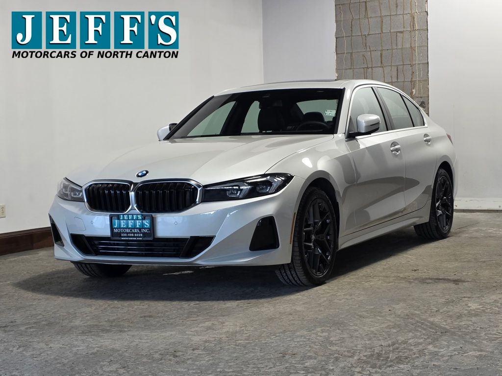 Mineral White Metallic 2025 BMW 3 Series 330i xDrive Sedan All-Wheel Drive 8-Speed Automatic