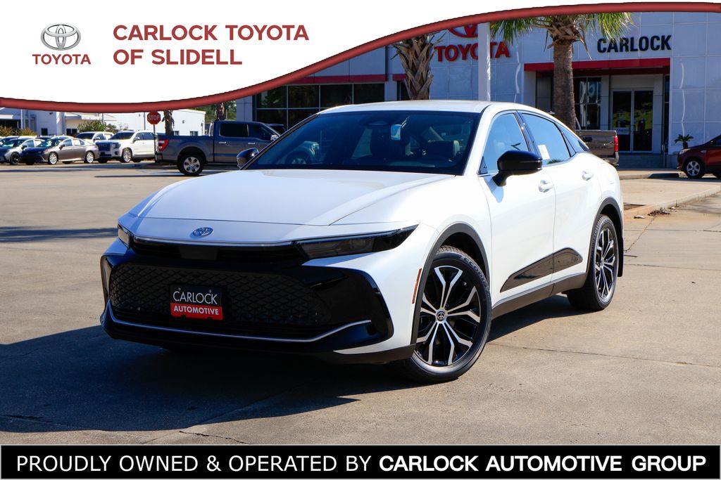 White 2026 Toyota Crown Sedan All-Wheel Drive Continuously Variable Transmission
