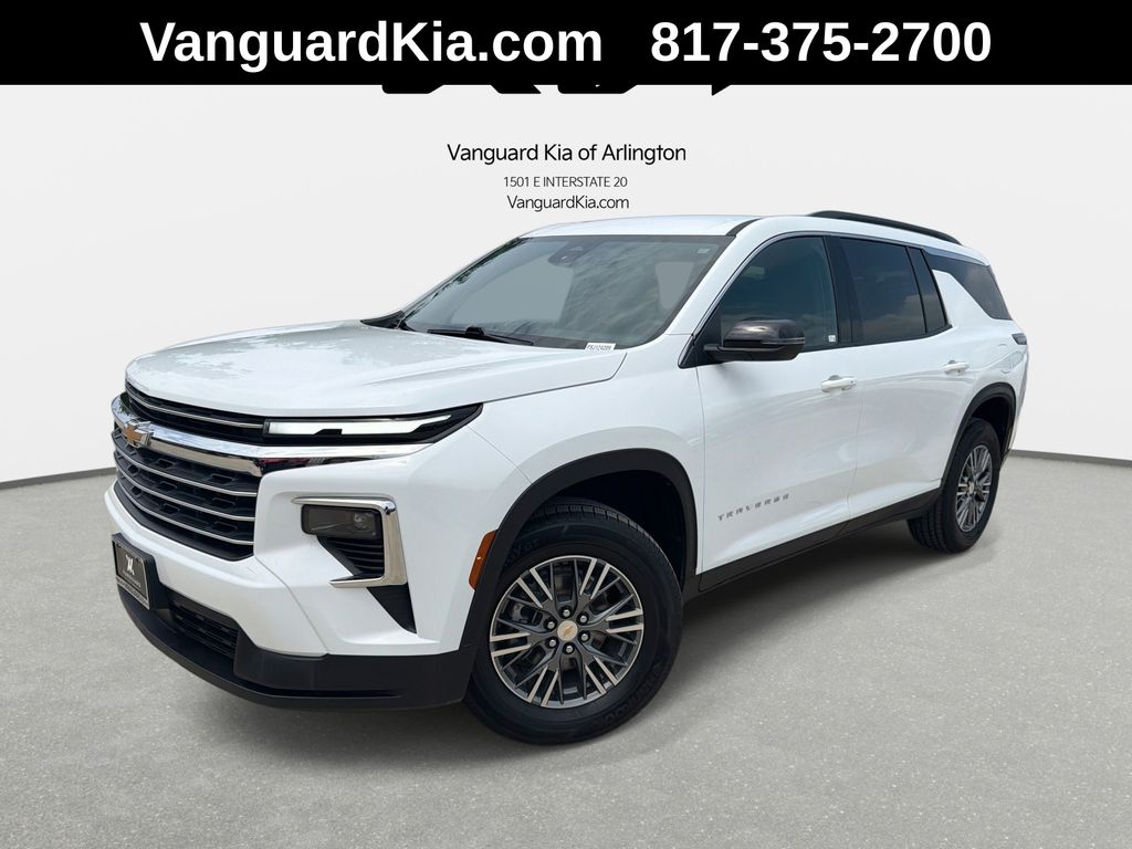 Summit White 2025 Chevrolet Traverse LT AWD SUV / Crossover Four-Wheel Drive 8-Speed Automatic