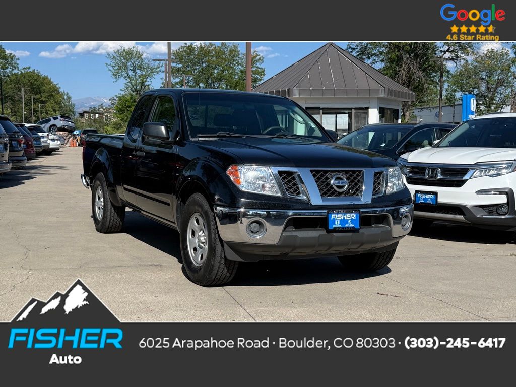 Super Black 2009 Nissan Frontier Pickup Truck 4X2 5-Speed Automatic Overdrive