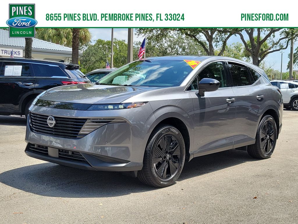 Gray (Gun Metallic) 2025 Nissan Murano SUV / Crossover All-Wheel Drive 9-Speed Automatic