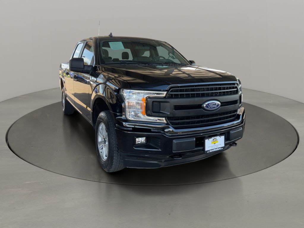 Agate Black Metallic 2020 Ford F-150 Pickup Truck Four-Wheel Drive Automatic