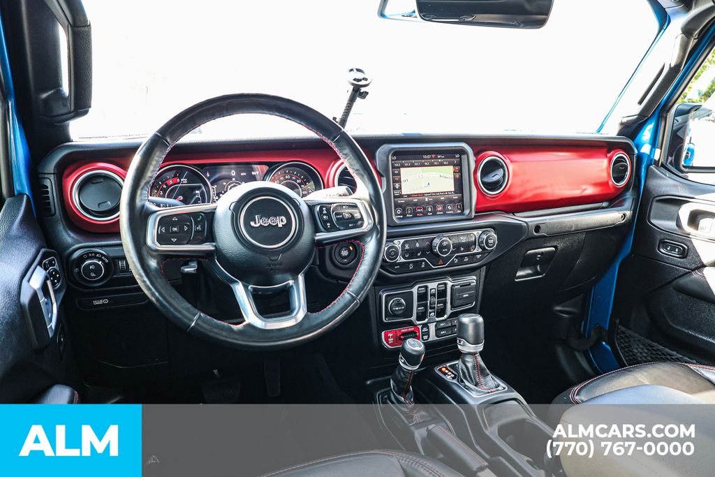 Used 2021 Blue Jeep Rubicon image 26