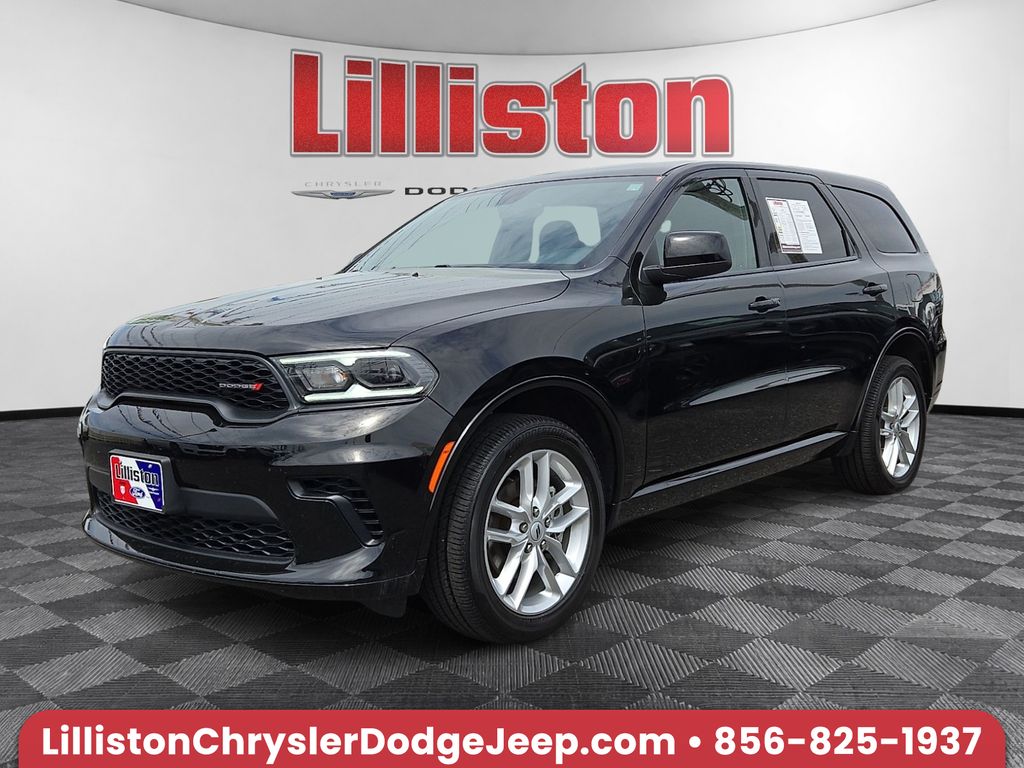 DB Black Crystal Clearcoat 2025 Dodge Durango GT AWD SUV / Crossover All-Wheel Drive 8-Speed Automatic