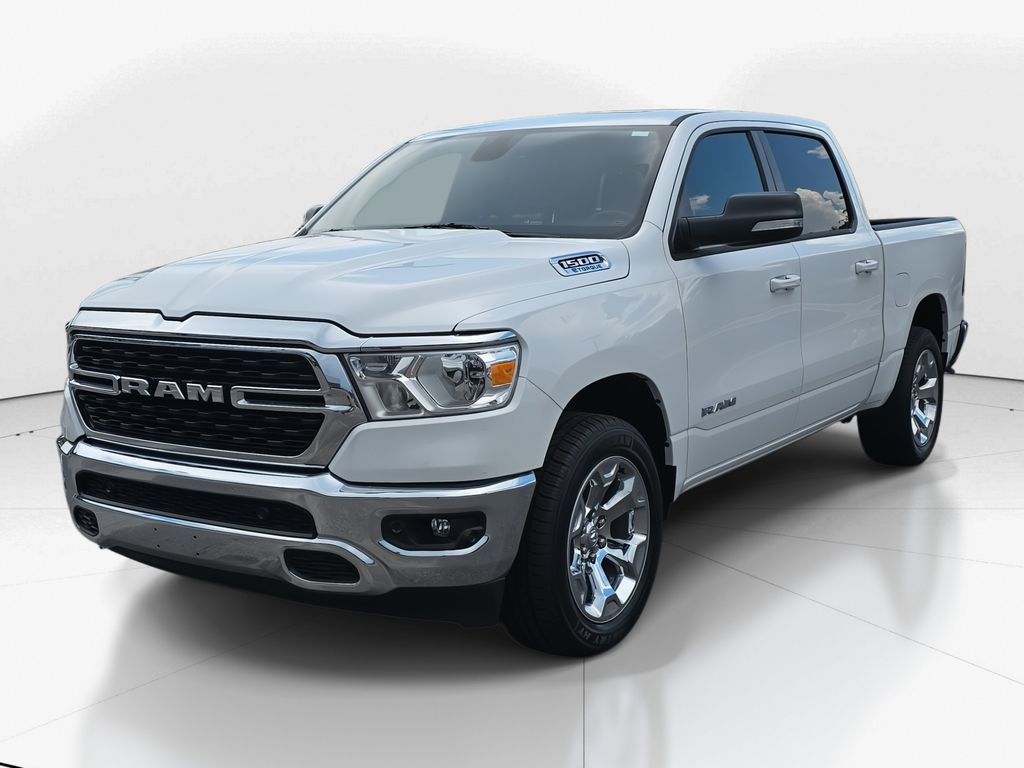 2022 Bright White Clearcoat Ram 1500 Big Horn/Lone Star 4X4 Truck