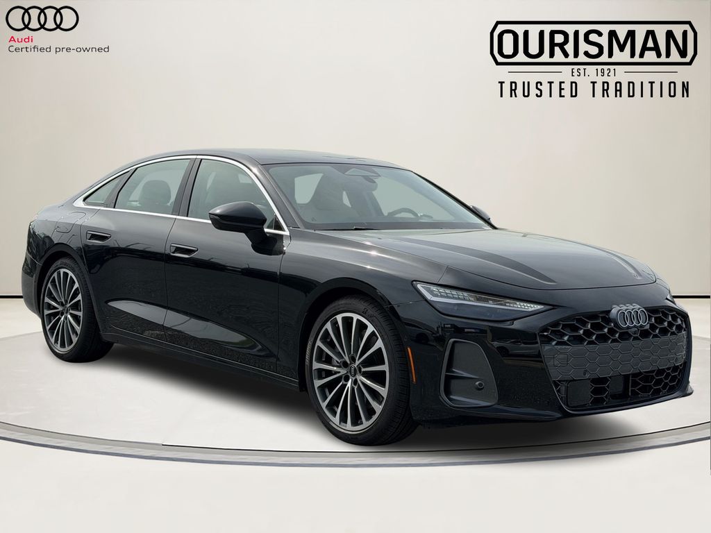 Midnight Green Metallic 2026 Audi A6 quattro Prestige 55 TFSI Sedan All-Wheel Drive 7-Speed Automatic