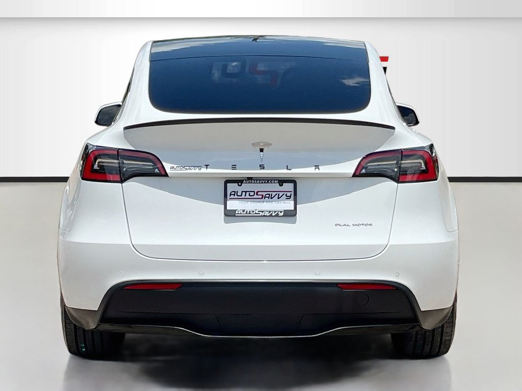 2020 Tesla Model Y Long Range White at Bravo Nissan