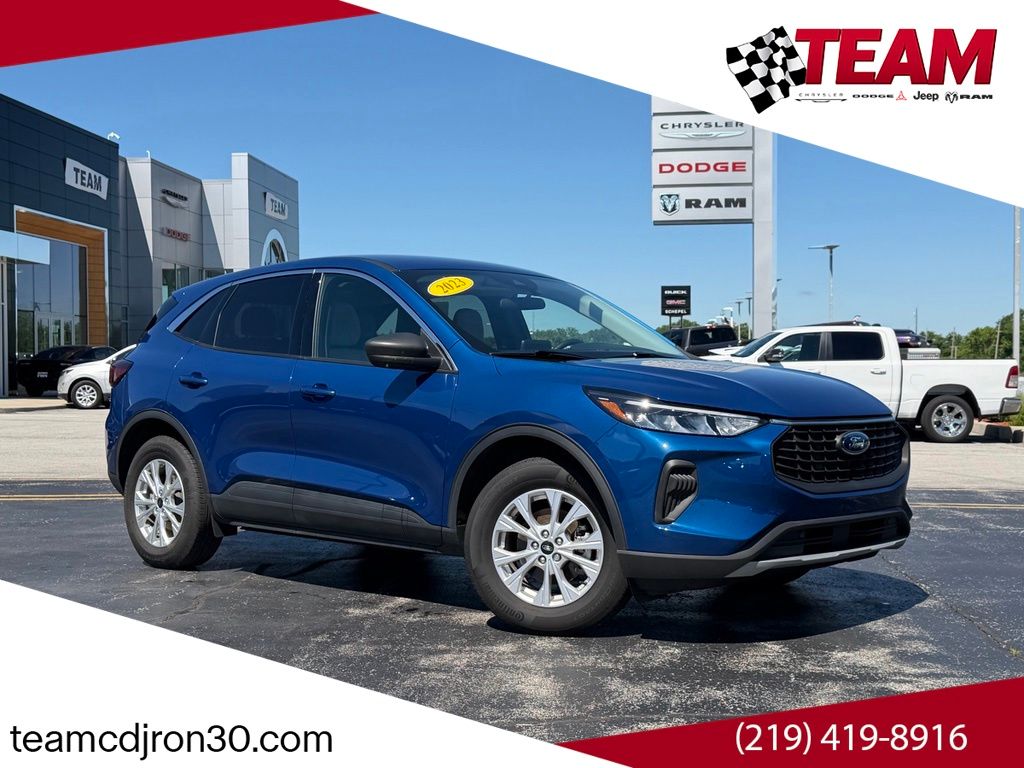 Blue Metallic 2023 Ford Escape SUV / Crossover All-Wheel Drive 8-Speed Automatic