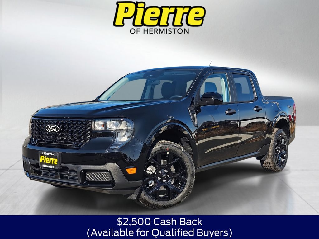 Shadow Black 2025 Ford Maverick XLT SuperCrew AWD Pickup Truck All-Wheel Drive 8-Speed Automatic