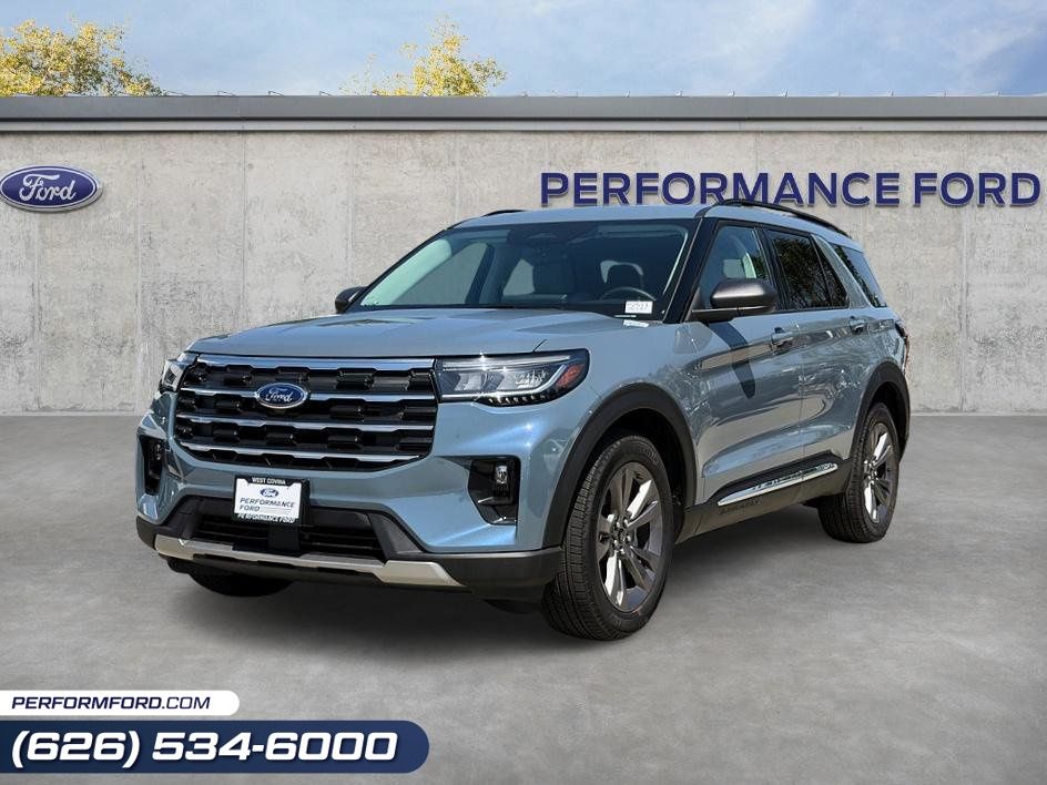 Vapor Blue 2025 Ford Explorer Active AWD SUV / Crossover All-Wheel Drive Automatic