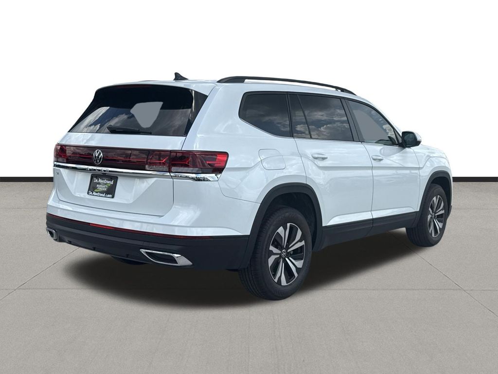 2026 Volkswagen Atlas 2.0T SE White at DeMontrond Auto Country