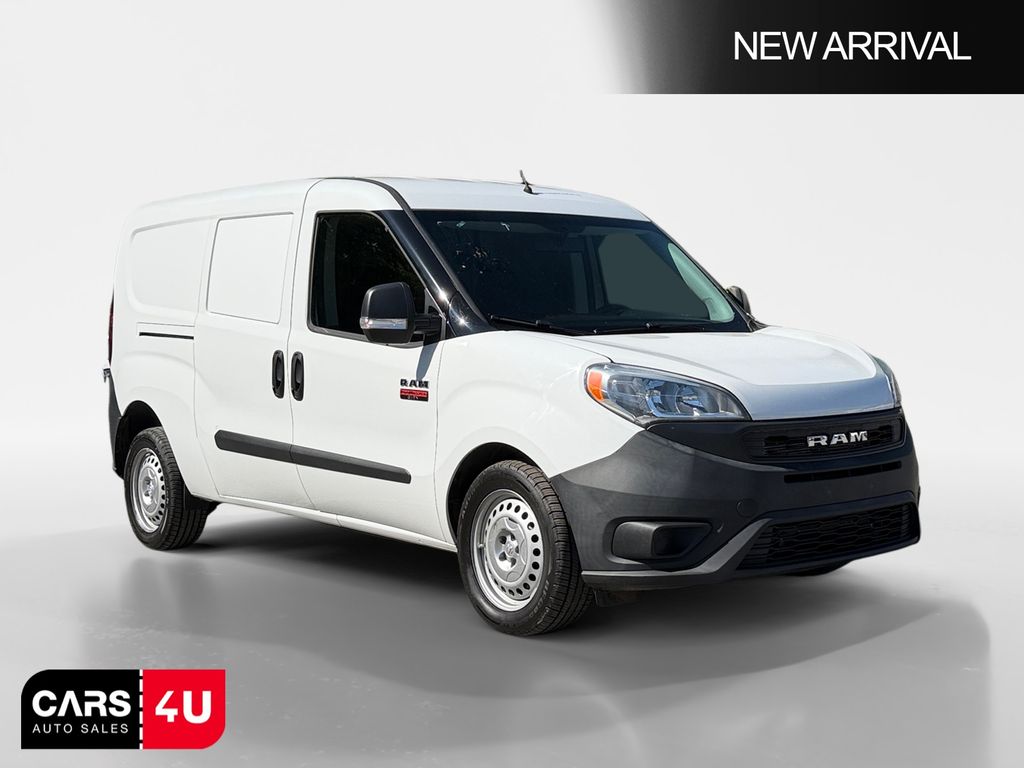 Bright White 2020 RAM ProMaster City Tradesman Cargo Van FWD Van Front-Wheel Drive 9-Speed Automatic