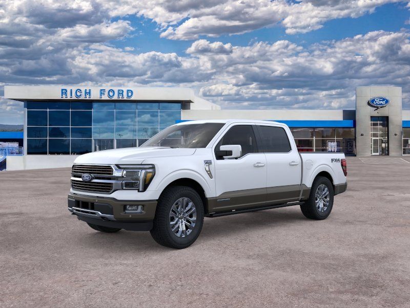 Star White Metallic Tri-Coat 2026 Ford F-150 Pickup Truck Four-Wheel Drive Automatic
