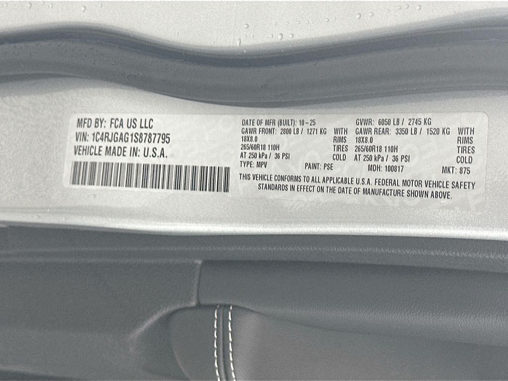 New 2025 Silver Jeep Laredo X image 18