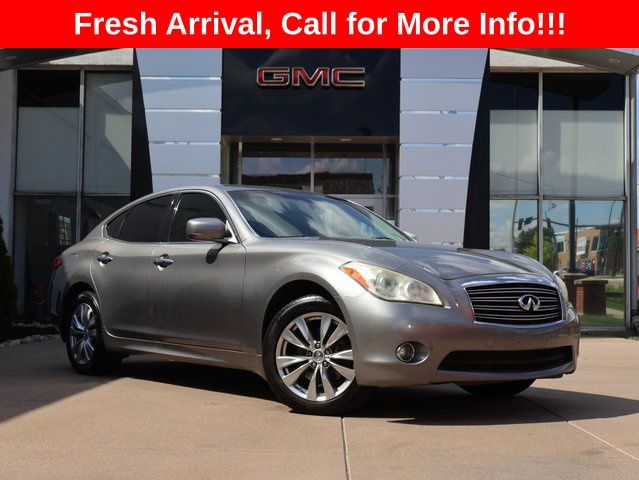 Gray (Platinum Graphite) 2012 INFINITI M37 Sedan All-Wheel Drive 7-Speed Automatic