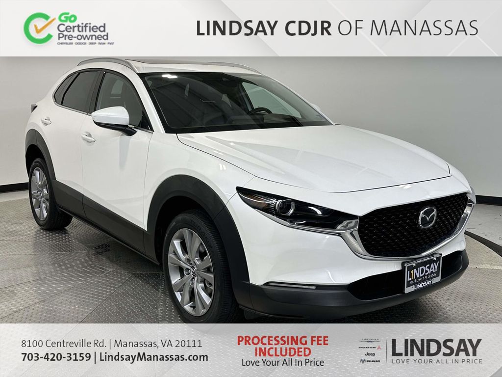 Snowflake White Pearl Mica 2023 Mazda CX-30 2.5 S Premium AWD SUV / Crossover All-Wheel Drive 6-Speed Automatic