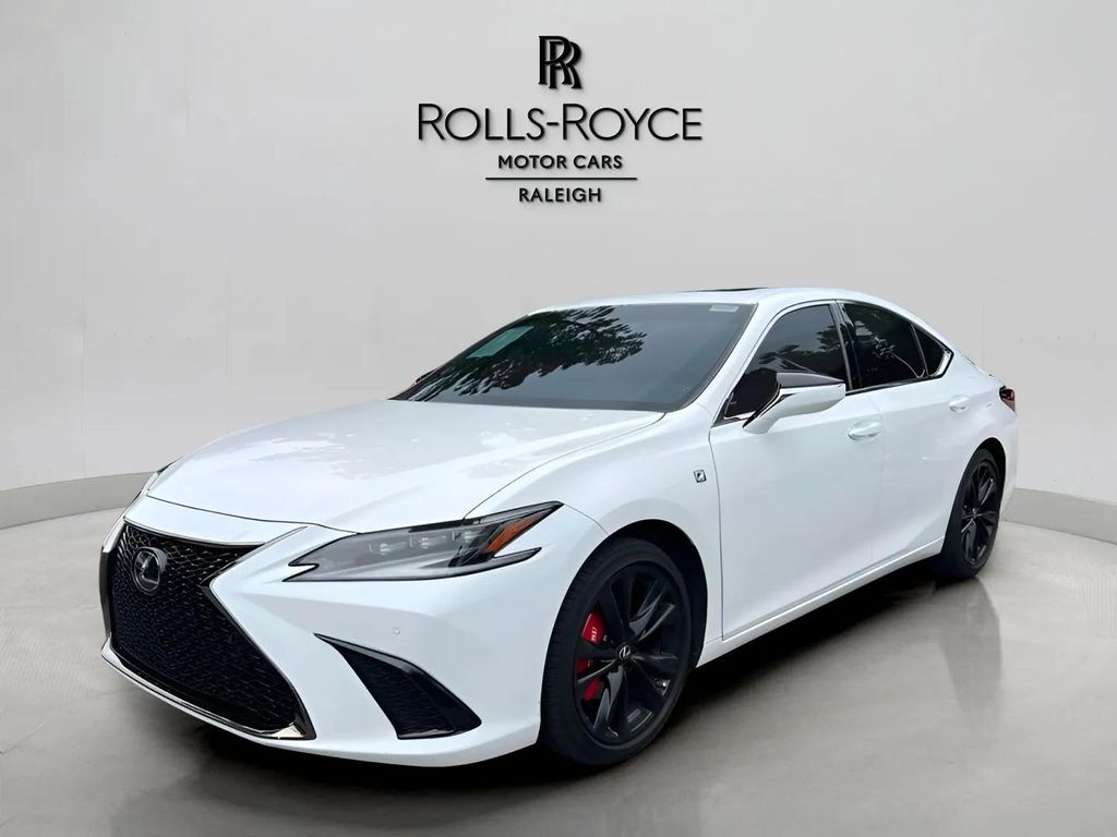 Ultra White 2022 Lexus ES 350 F Sport FWD Sedan Front-Wheel Drive 8-Speed Automatic