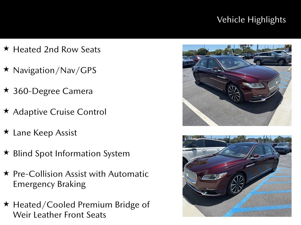 2020 Lincoln Continental Reserve