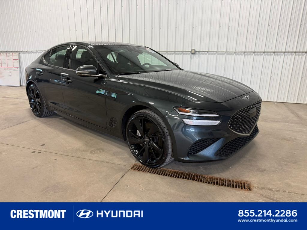 used 2023 Genesis G70 car, priced at $36,699