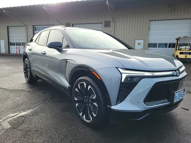 Sterling Gray Metallic 2025 Chevrolet Blazer EV RS eAWD SUV / Crossover All-Wheel Drive 1-Speed Automatic