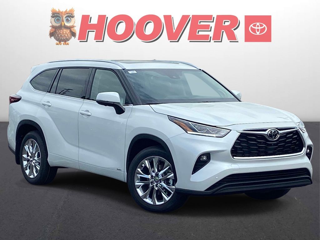 Pearl 2026 Toyota Highlander Hybrid Limited AWD SUV / Crossover All-Wheel Drive Continuously Variable Transmission