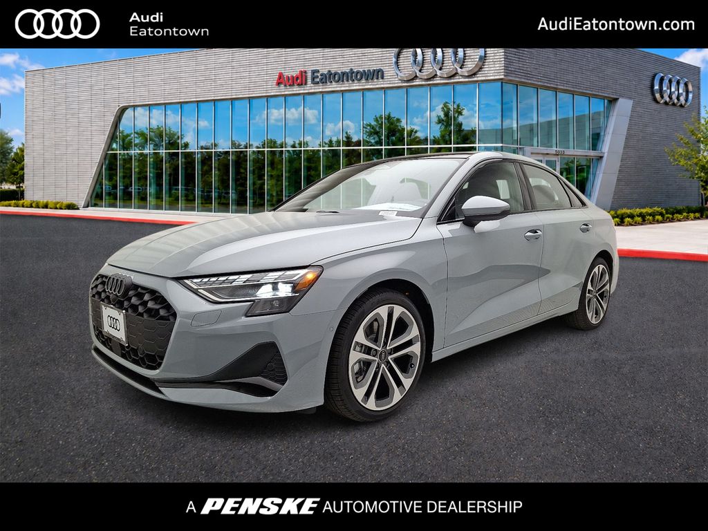 Gray Pearl 2026 Audi A3 Sedan All-Wheel Drive 7-Speed Automatic