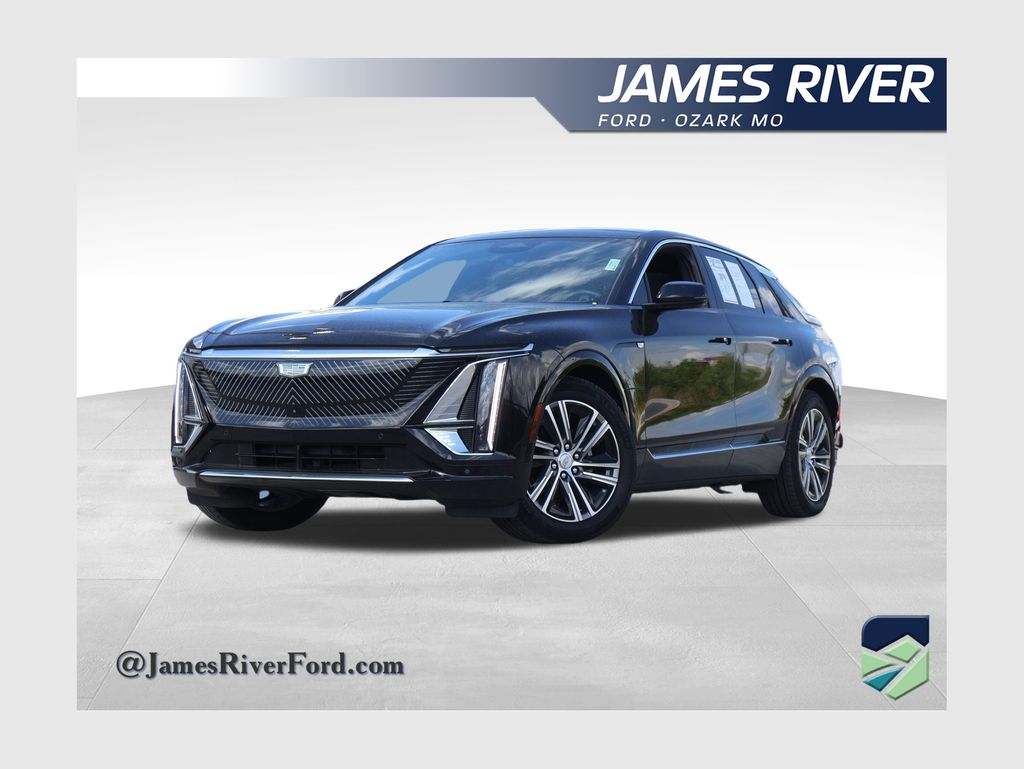 Stellar Black Metallic 2024 Cadillac LYRIQ Luxury 2 AWD SUV / Crossover All-Wheel Drive 1-Speed Automatic