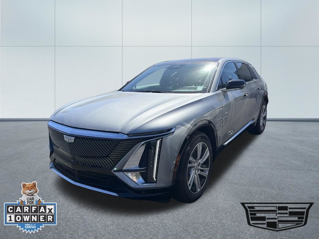 Argent Silver Metallic 2024 Cadillac LYRIQ SUV / Crossover All-Wheel Drive 1-Speed Automatic