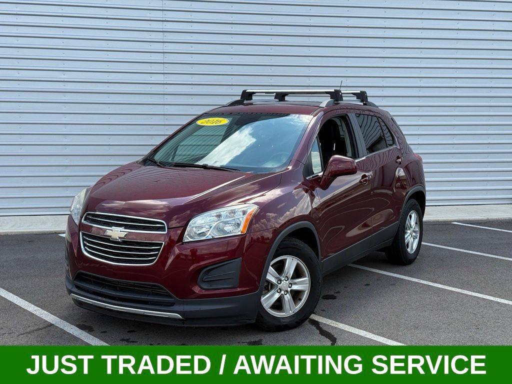Red (Crimson Metallic) 2016 Chevrolet Trax SUV / Crossover Front-Wheel Drive 6-Speed Automatic
