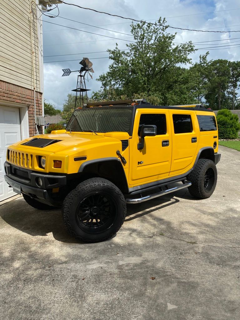 Yellow 2006 Hummer H2 SUV / Crossover Four-Wheel Drive 4-Speed Automatic Overdrive