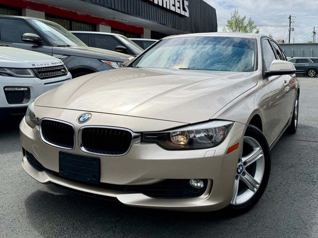 Silver Metallic 2015 BMW 3 Series Sedan All-Wheel Drive 8-Speed Automatic