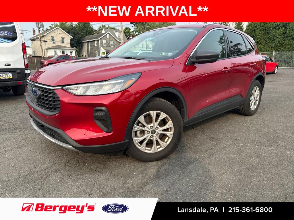 Red Metallic 2023 Ford Escape SUV / Crossover All-Wheel Drive 8-Speed Automatic