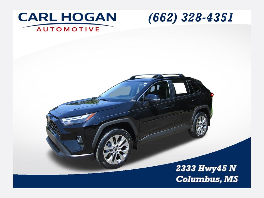 Midnight Black Metallic 2024 Toyota RAV4 SUV / Crossover Front-Wheel Drive 8-Speed Automatic