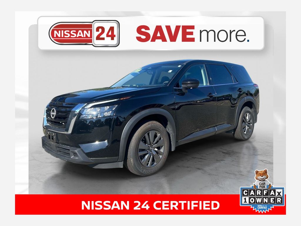 Super Black 2024 Nissan Pathfinder SUV / Crossover All-Wheel Drive 9-Speed Automatic