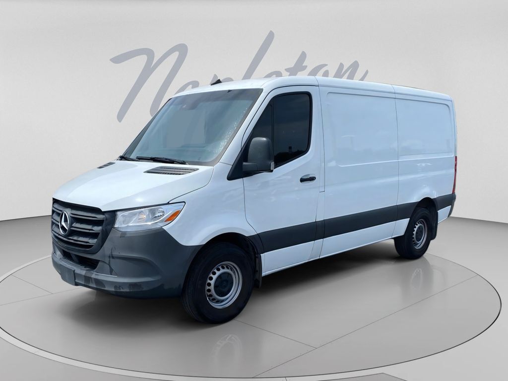 Arctic White 2024 Mercedes-Benz Sprinter Cargo Van Rear-Wheel Drive 9-Speed Automatic