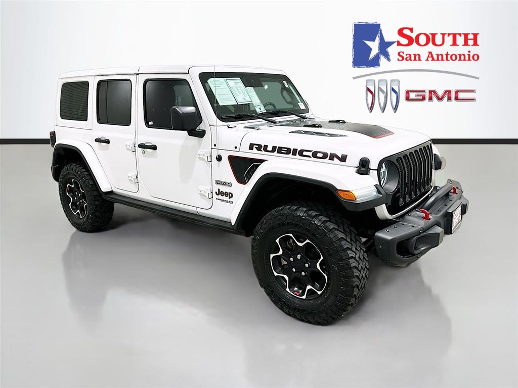 Bright White Clearcoat 2020 Jeep Wrangler SUV / Crossover Four-Wheel Drive 8-Speed Automatic
