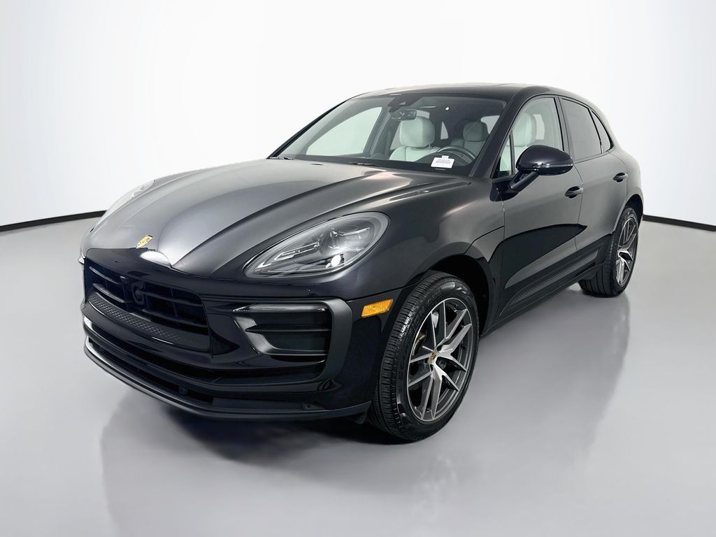 Jet Black Metallic 2025 Porsche Macan SUV / Crossover All-Wheel Drive 7-Speed Automatic