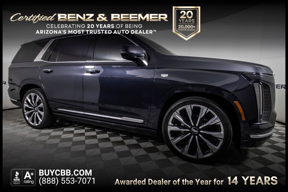 Galactic Gray Metallic 2025 Cadillac Escalade Premium Luxury 4WD SUV / Crossover Four-Wheel Drive Automatic