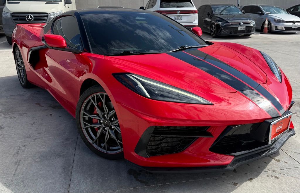 Torch Red 2024 Chevrolet Corvette Coupe Rear-Wheel Drive 8-Speed Dual Clutch