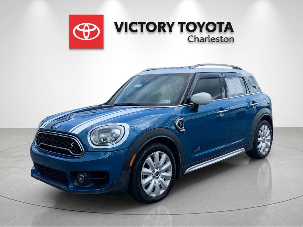 Island Blue Metallic 2020 MINI Countryman SUV / Crossover All-Wheel Drive 8-Speed Automatic
