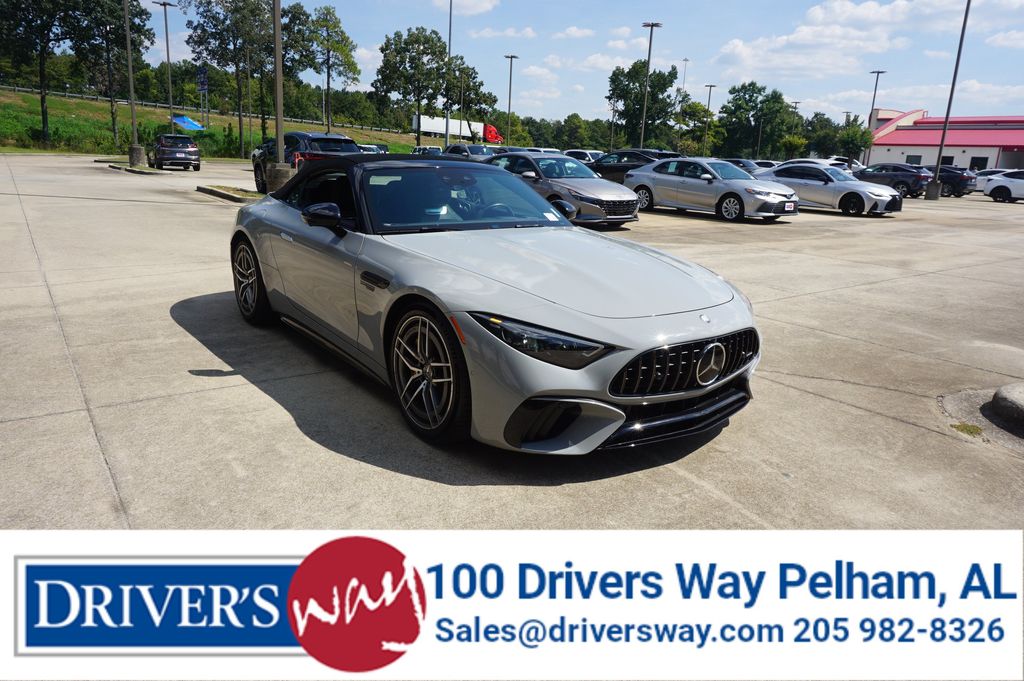 Selenite Gray Metallic 2022 Mercedes-Benz SL-Class Convertible All-Wheel Drive Automatic