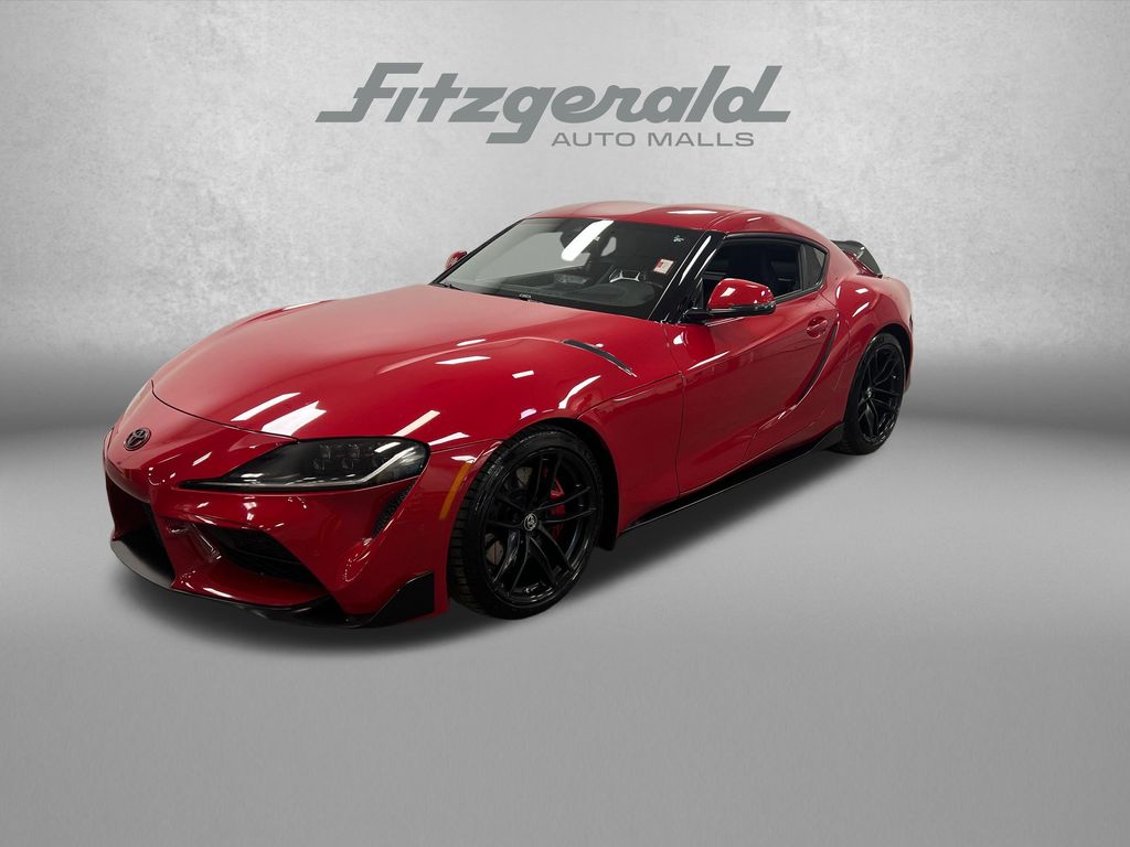 Renaissance Red 2.0 2020 Toyota Supra 3.0 RWD Coupe Rear-Wheel Drive 8-Speed Automatic